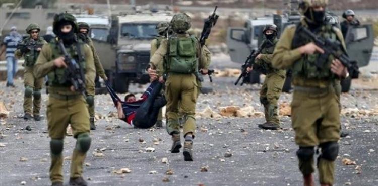 جيش الاحتلال يعتقل طفل.jpg