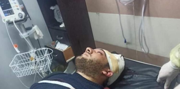 إصابة نجل عدنان الضميري برأسه.jpg