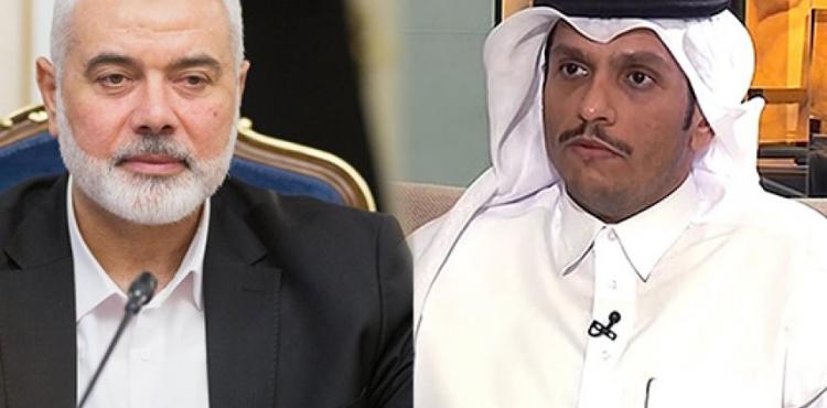 هنية ووزير الخارجية القطري.jpg