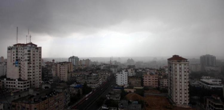 أجواء غائمة - حالة الطقس - غزة.jpg