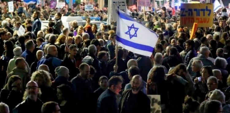 مظاهرات ضد نتنياهو