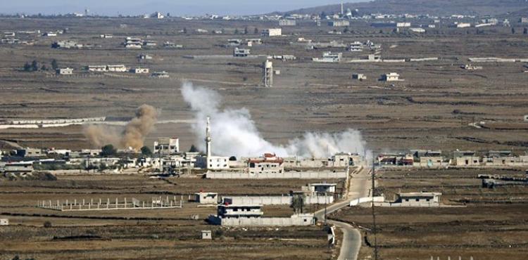 قصف منزل في القنيطرة.jpg