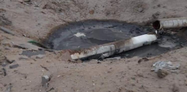 آثار القصف على شوارع شمال قطاع غزة (14).jpeg