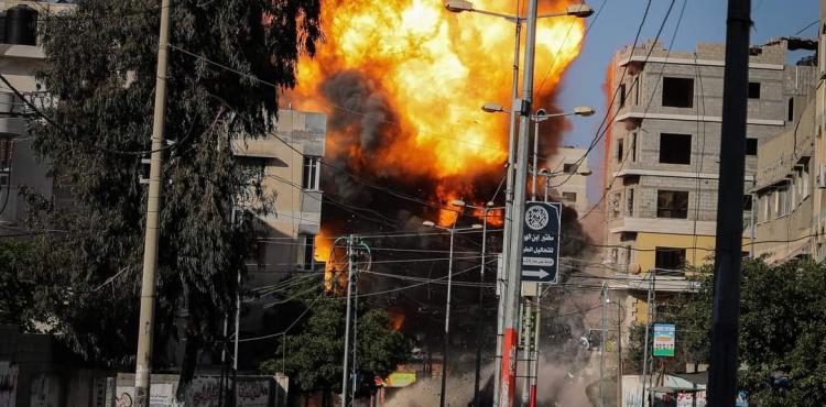 القصف على غزة