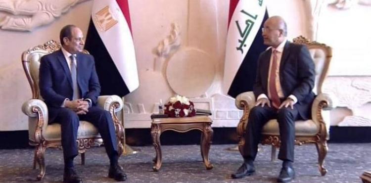 السيسي في العراق.jfif