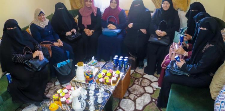 الإطار النسوي ينظم سلسلة زيارات اجتماعية لعدد من قيادات الجهاد (1).jpg