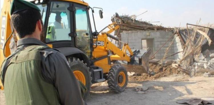 جرافات الاحتلال هدم.jpg