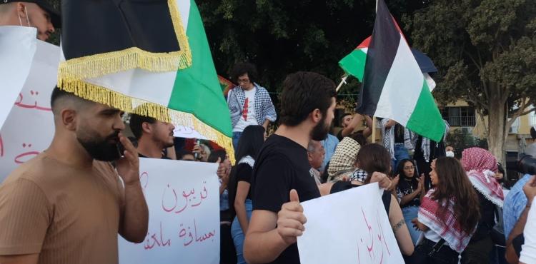 وقفة اسنادا للأسرى