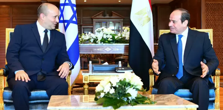 بينت والسيسي.webp