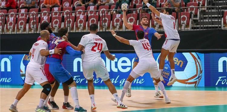 الزمالك وبرشلونة لكرة اليد.jpg