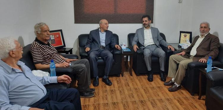 الجهاد تلتقي بالجبهة الديمقراطية.jfif
