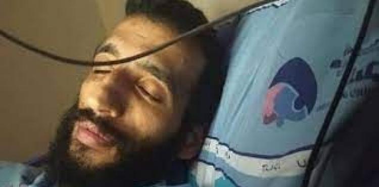 الأسير المضرب عن الطعام هشام أبو هواش.jfif