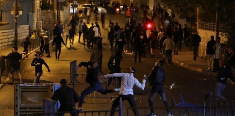 اصابات بالرصاص خلال مواجهات في القدس.jpg