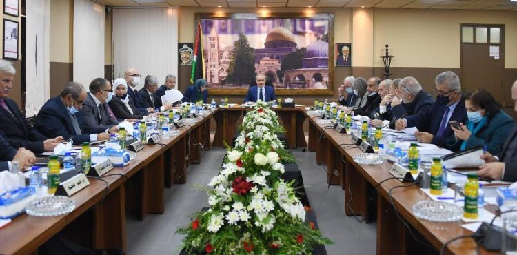 مجلس الوزراء الفلسطيني - حكومة اشتية.jpg