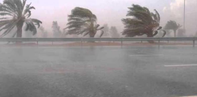 رياح شديدة