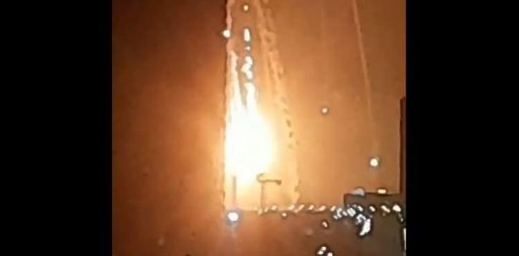 انفجار ضخم في كييف.JPG