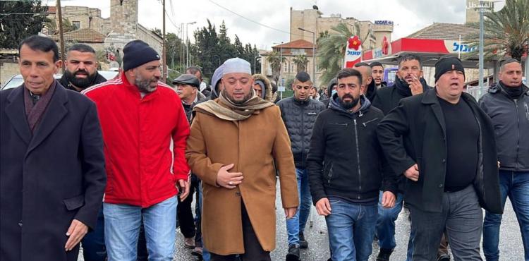 صلاة الجمعة في الشيخ جراح