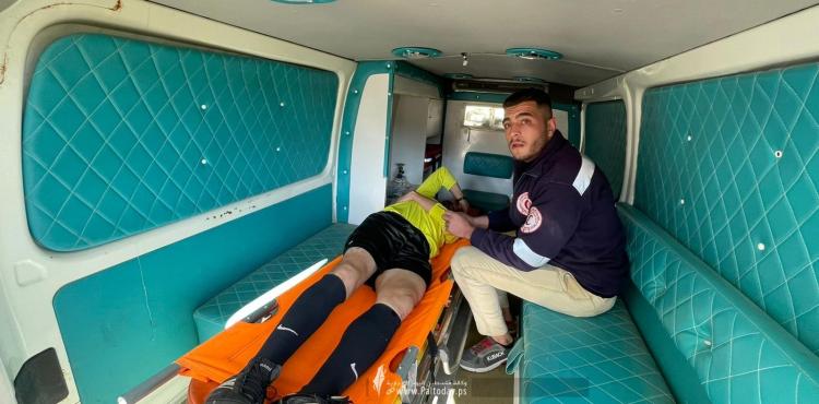 حكم مباراة مصاب