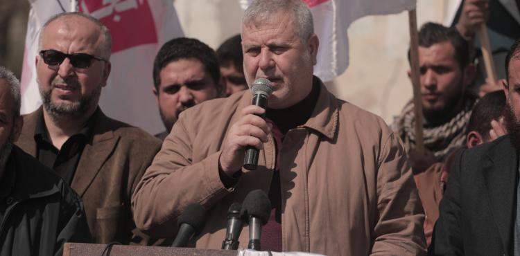 خالد البطش في فعالية لحركة المجاهدين