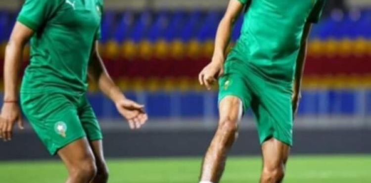 جانب من تدريبات المنتخب