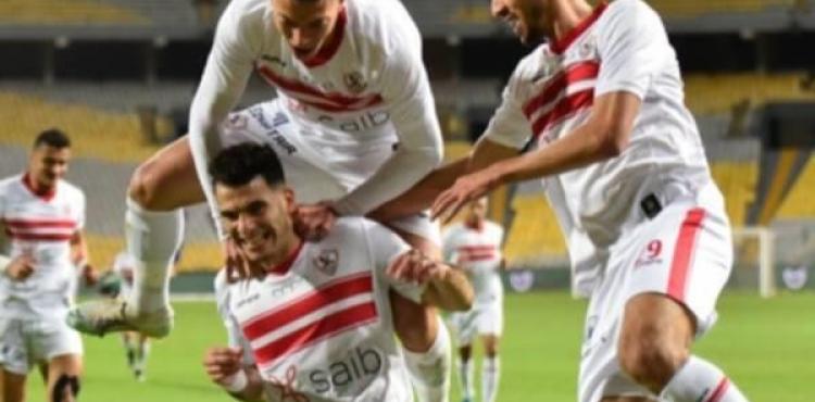 فرحة لاعبو الزمالك