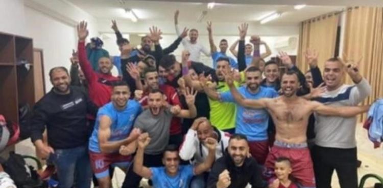فرحة لاعبي الثقافي بالتأهل