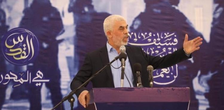 قائد حماس بغزة يحيى السنوار