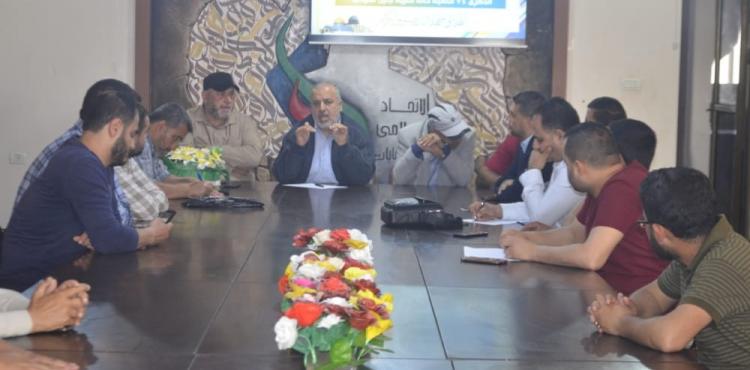 ندوة سياسية نظمتها اللجنة الحركية في الاتحاد الإسلامي  (4).jfif