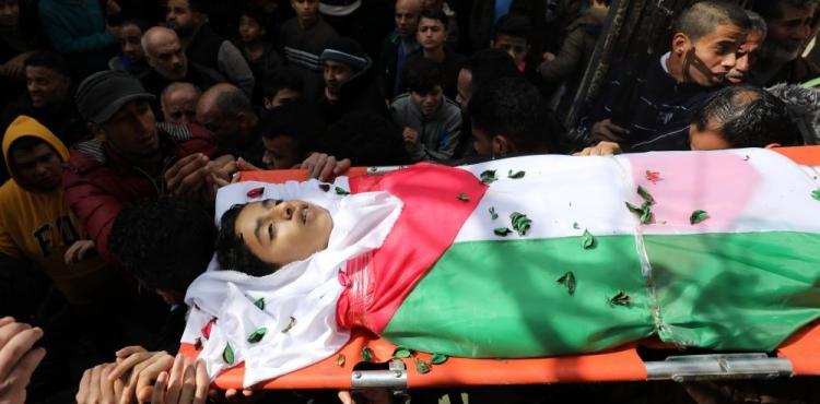 استشهاد طفل