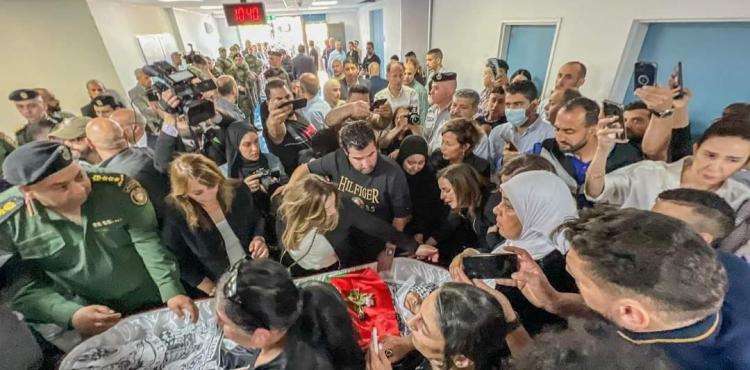 جنازة شيرين أبو عاقلة