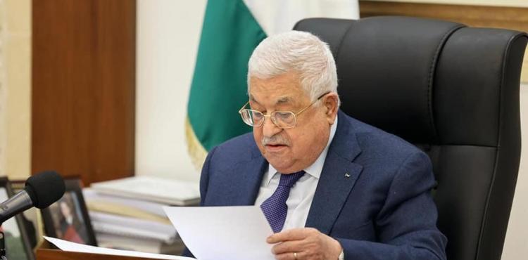 محمود عباس الرئيس الفلسطيني