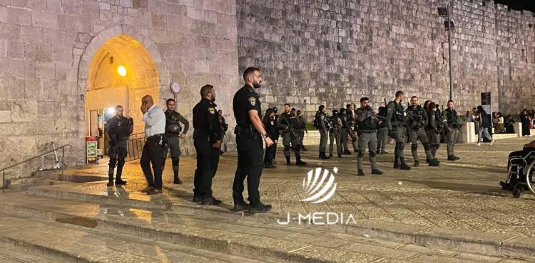 استنفار عسكري في الاقصى.jpg