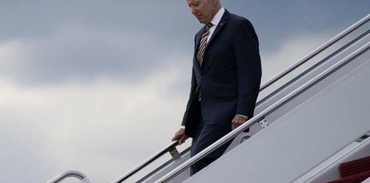 وصول بايدن إلى اسرائيل.jpg