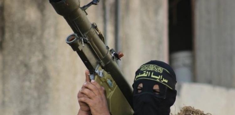 صاروخ مضاد للطائرات في ايدي مجاهدي سرايا القدس.jpg