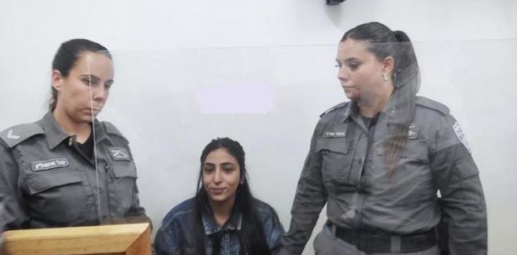 تمديد اعتقال الصحفية لمى غوشة محكمة الاحتلال.jpg