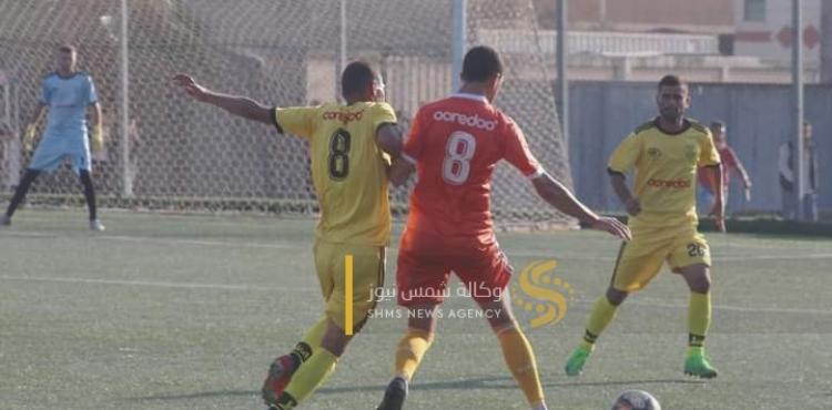 من لقاء خدمات النصيرات و اتحاد خانيونس