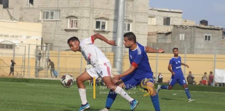 من لقاء شباب خانيونس و شباب رفح