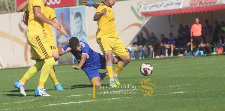 من فوز شباب رفح على شباب جباليا