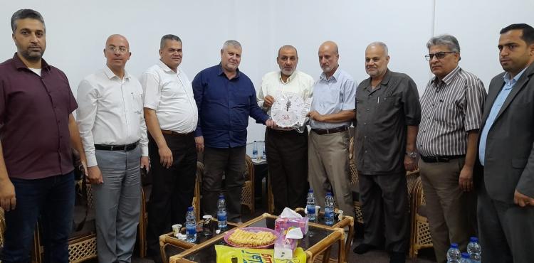 الجهاد بغزة تستقبل وفدا من حماس.