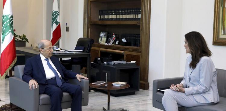 لبنان يتسلم رسالة خطية من الوسيط الأمريكي