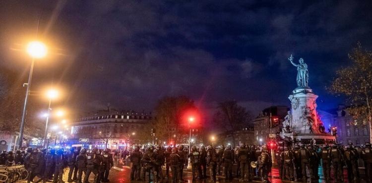مظاهرات في فرنسا