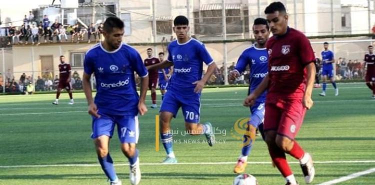 من لقاء شباب رفح و بيت حانون الرياضي