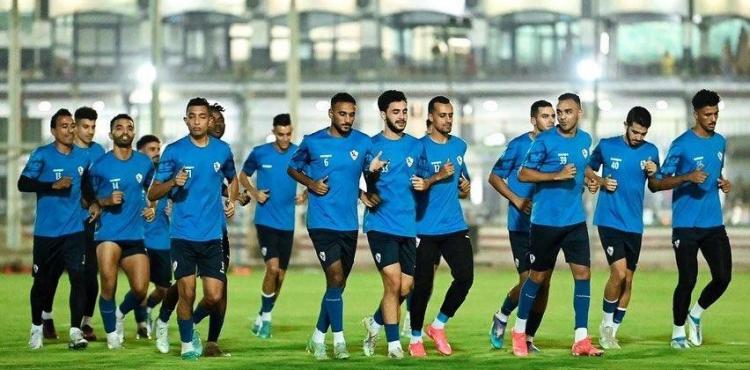 من تدريبات نادي الزمالك