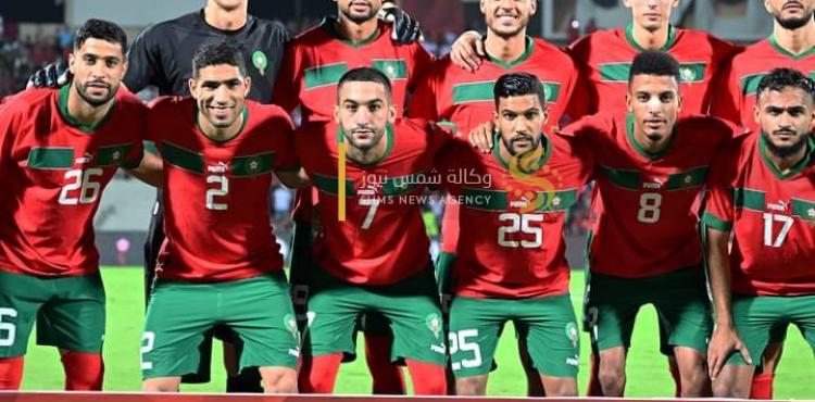 منتخب المغرب المشارك بكأس العالم 2022