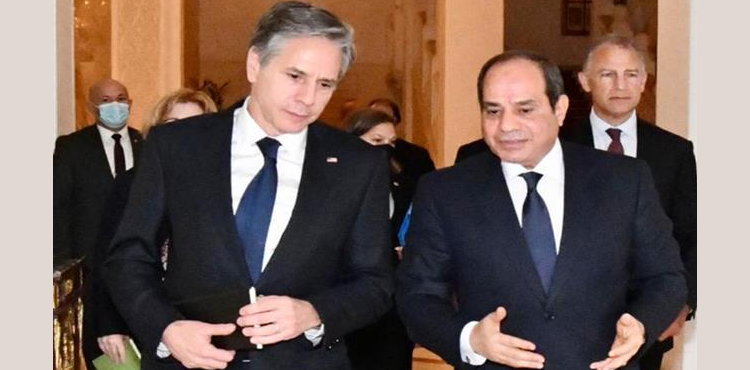 بلينكن والسيسي