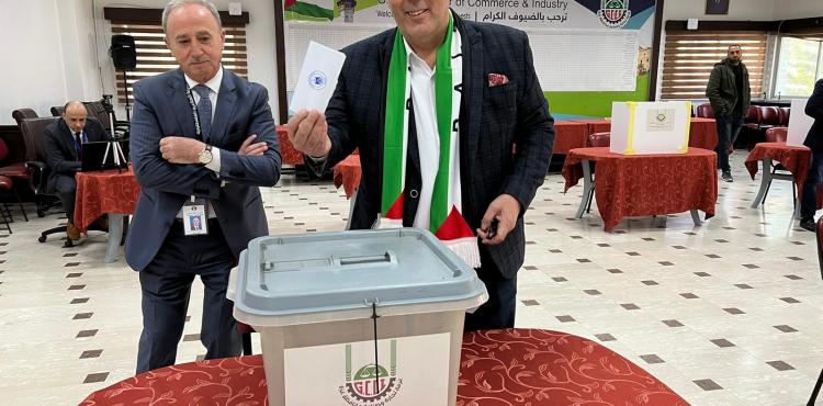 انتخابات الغرفة التجارية في غزة