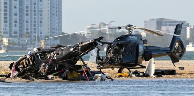 تحطم مروحتين في استراليا