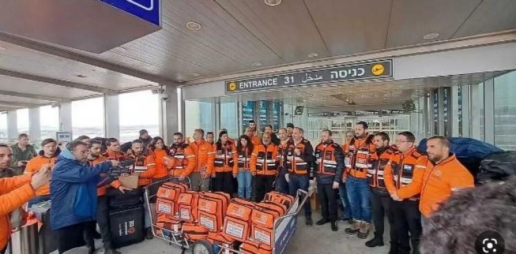 فريق الإنقاذ لدى الاحتلال الإسرائيلي.JPG