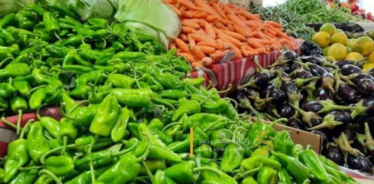 اسعار الخضروات في اسواق غزة.jpg