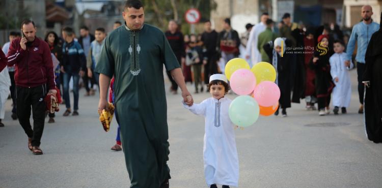 صلاة العراء في غزة - عيد الفطر (5).jfif